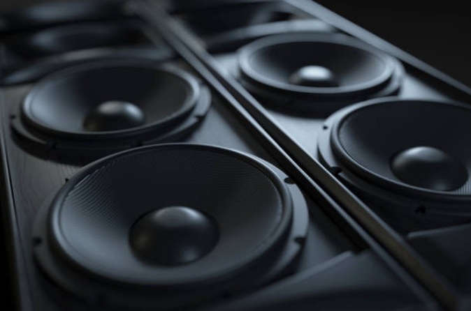 Professional speakers and sound system