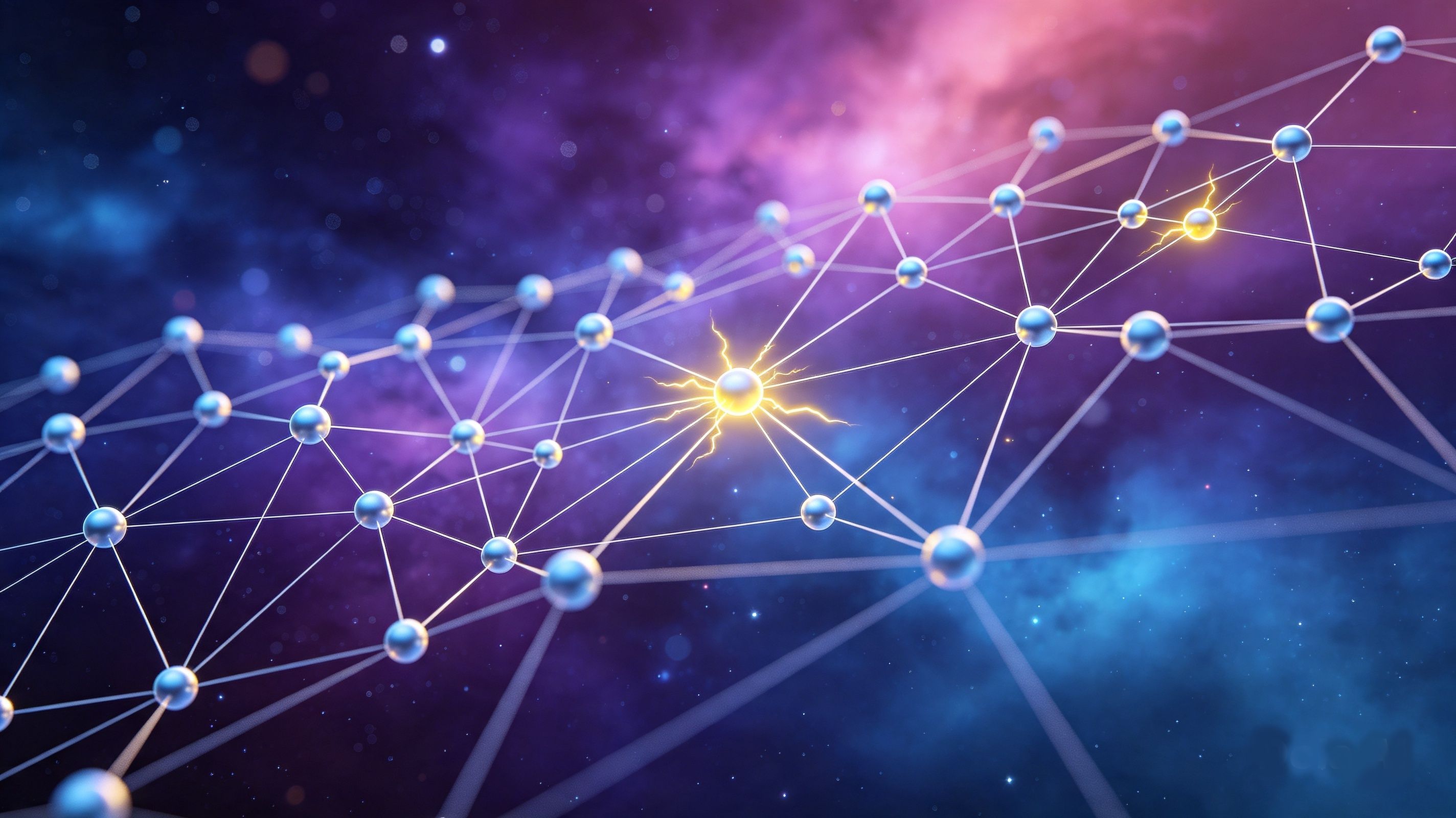UK map network connections